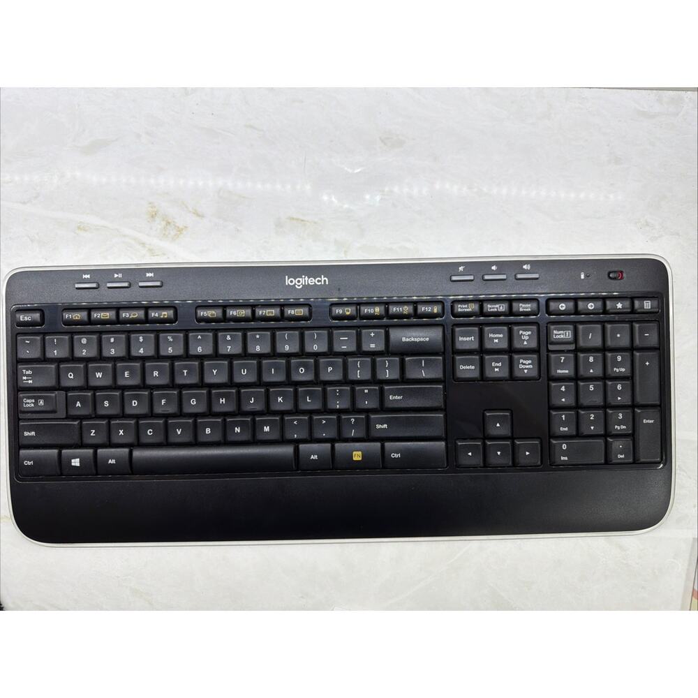 Logitech K520 Wireless Keyboard (Keyboard Only / Unifying Receiver NOT Included)